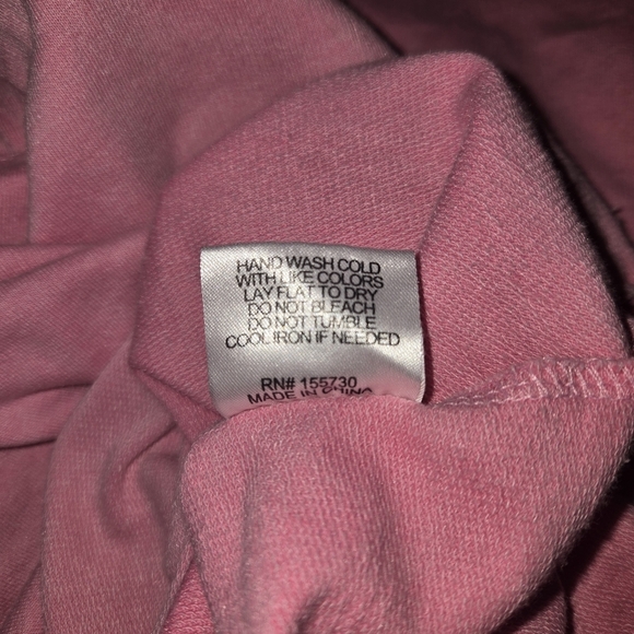 Jane And Delancey Pink Sleeveless Hooded Dress Swim Cover Up Size Medium - Picture 6 of 9